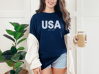 Gingham USA Graphic Tee