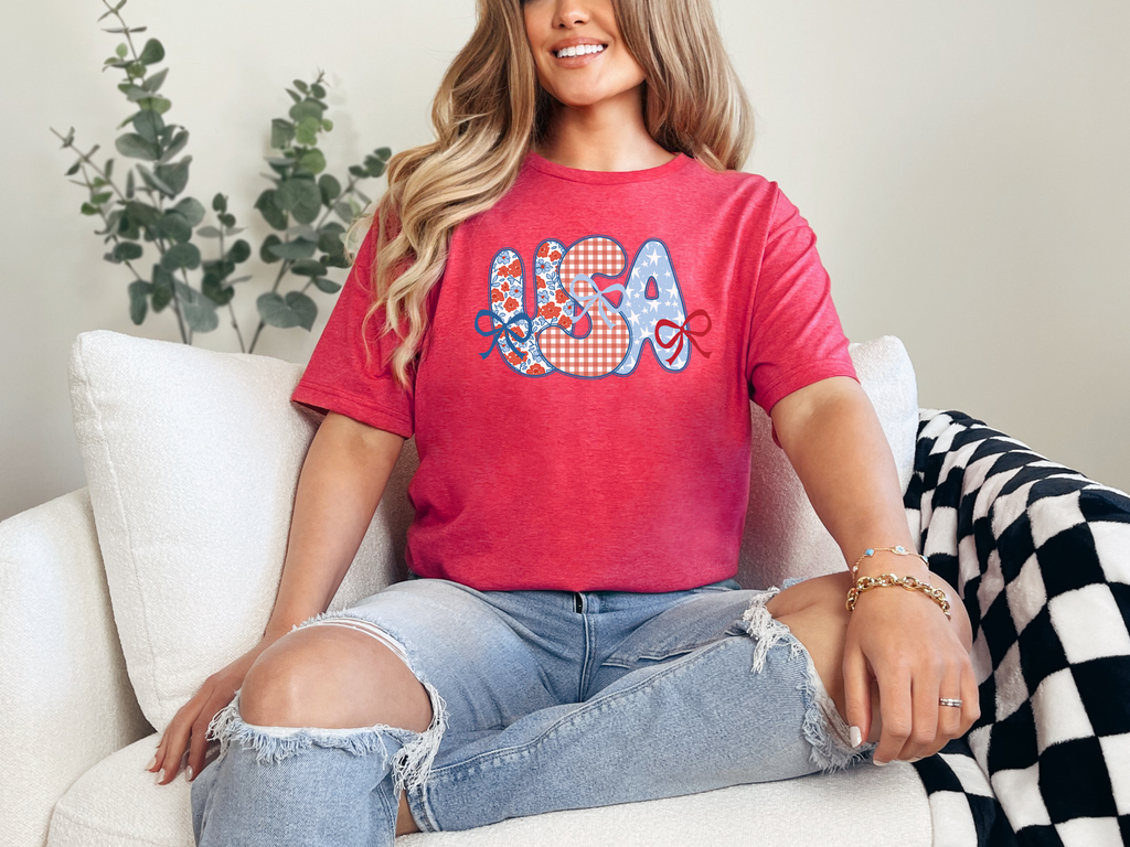 USA Patriotic Graphic Tee